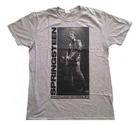 Bruce Springsteen Wintergarden Photo T-Shirt in Grey | Size: Medium Bruce Springsteen Grey M
