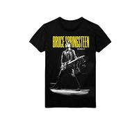 Bruce Springsteen Winterland Ballroom Guitar Official Tee T-Shirt Mens Unisex (Medium) Black