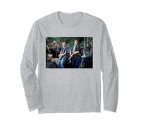 Bruce Springstein Live with Jackson Browne by Michael Grecco Long Sleeve T-Shirt