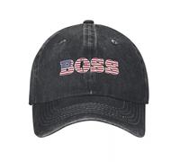 Bruce US Flag Springsteen Baseball Cap Vintage Distressed Denim Heartland Rock Sun Cap Unisex Outdoor Running Golf Caps Hat，for All Seasons