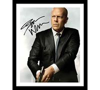 Bruce Willis Autographed Signed & Framed Photo Display