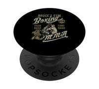 Bruce's Gym Boxing MMA Retro Design for the Name Bruce PopSockets Adhesive PopGrip