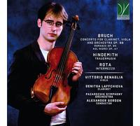 Bruch / Hindemith / Rota: Music For Viola & Orchestra (CD)