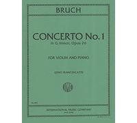Bruch: Violin Concerto No. 1 in G Minor Op. 26 (Violin & Piano), Edited by Zino Francescatti