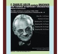 BRUCKNER/ADLER/VIENNA SYM ORCH: ADLER CONDUCTS BRUCKNER-MASS 1 SYMS 1 3 6 & - CD