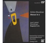 BRUCKNER / RHEINBERGER - Mass in E