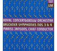 Anton Bruckner : Bruckner Symphonies Nos 3 and 4 CD 2 discs (2009) NEW