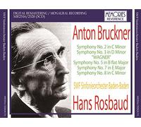 Bruckner Symphony No. 2 & 3 & 5 & 7 & 8 Hans Rosbaud / SWF Sinfonieorchester Baden-Baden