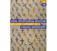 Bruckner: Symphony No. 5 DVD (2014) Nikolaus Harnoncourt cert E NEW