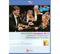 S.Kapelle Dresden:Thielemann - Bruckner: Symphony No. 5 [Blu-ray] [Region Free]