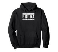 Bruda hit the ball long Frankfurt Hesse 069 ffm Bemebl Pullover Hoodie