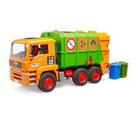 bruder 01056 - 50 Years Special Edition MAN TGA Rubbish Truck - 1:16 Vehicles, Rubbish Car, Rubbish Collection, Garbage Truck