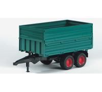 Bruder 02010 Tandem Axle Dump Trailer With Removable Sides BRUDER