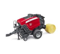 Bruder 02039 Massey Ferguson RB 4810V Round Baler - Realistic 1:16 Farm Baler with Opening Tailgate & Bale Ejection - Agricultural Toy for Children Ages 3+