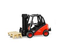 Bruder 02511 Linde H30D Forklift with Tow Coupling & 2 Pallets Bruder Multicolor
