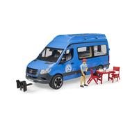 Bruder 02684 MB Sprinter Camper with Driver and Accessories