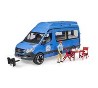 Bruder 02684 MB Sprinter Camper with Driver and Accessories, Boys and Girls Ages 3+