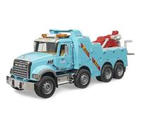 Bruder 02831 - MACK Granite Recovery and Towing Truck with Light & Sound Module - 1:16 Vehicles, Tow Truck, Tow Truck, Breakdown Assistance, Transporter