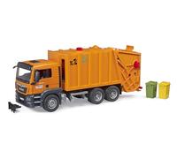 Ko Bruder Man Tgs Garbage With Rear Loading Truck Brown