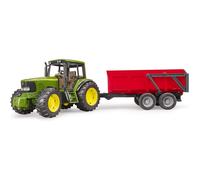 Bruder 09820 John Deere 6920 with Tipping Trailer