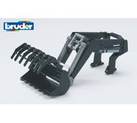 Bruder 1:16 Accessories: Frontloader in Black | Size: 1 Pack Bruder Black 1 Pack