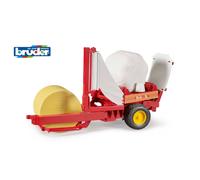 Bruder Toys Bale Wrapper - Bruder 02122 - children's toy round bale wrapper