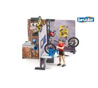 Bruder 1:16 bworld Bikeshop & service | Size: 1 Pack Bruder Multicolor 1 Pack