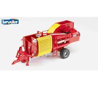 Bruder 1:16 Grimme SE 75-30 potato digger with potatoes-imitations in Red | Size: 1 Pack Bruder Red 1 Pack