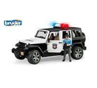 Bruder Jeep Wrangler Unlimited With Sirena And Police 02526