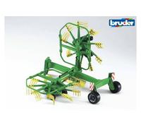 Bruder 1:16 Krone dual rotary swath windrower in Green | Size: 1 Pack Bruder Green 1 Pack