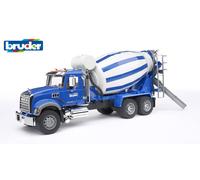 Bruder Kids MACK Granite Cement Mixer Truck Playset Model