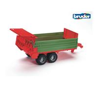 Bruder 1:16 Stable dung spreader in Red | Size: 1 Pack Bruder Red 1 Pack