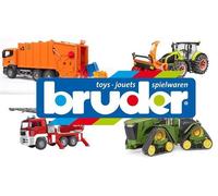 Bruder 1:16 Tractor Accessories Trailer Lorry Digger JD New Holland Massey Cat
