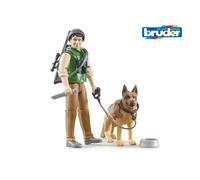 Bruder 62660 bworld Forester with dog & equipment 1:16 scale man figure toy toys