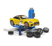 Bruder bWorld Car Service Centre Workshop Set Childrens Toy Vehicle Playset 1:16