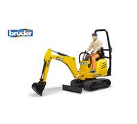 Bruder 62002 Construction Worker Excavator 6 Pieces Golden