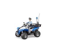 Bruder bWorld Police Quad with Policeman & Accessories - Scale 1/16