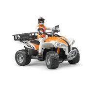 Bruder bWorld Quad with Driver - Scale 1/16