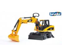 BRUDER Caterpillar Wheel Excavator - B102445 - CONSTRUCTION TOY