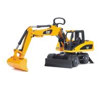 Bruder CAT Wheel Loader w/ Excavator Childrens Toy Construction Vehicle Model