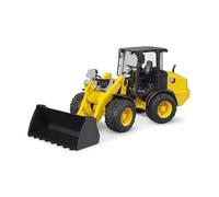 Bruder CAT Wheeled Loader - 1:16 Scale Construction Loader, Working Bucket and Steering, Opening Cab Doors, Durable Play Vehicle; Compatible with bWorld Accessories; Ages 3+
