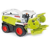 Bruder CLAAS Jaguar 900 Forage Harvester - 1:16 Scale Farm Vehicle Toy with Rotating Chopping Unit & Foldable Corn Header, for Kids Ages 4+, Compatible Accessories