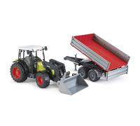 Bruder Claas Nectis Tractor & Tipping Trailer - Scale 1/16