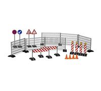 Bruder Construction Set Ralings Site Signs & Pylons Toy Scale 1:16 U62007