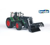 Bruder Fendt 936 Vario Tractor w/ Frontloader Childrens Toy Vehicle Farm Model