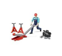 Bruder Figure and Garage Equipment Set 1:16