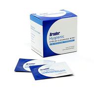 Bruder Hygienic Eyelid Cleansing Wipes | Rinse-Free Exfoliating Wipes Remove Excess Oil and Debris from Eyelids & Lashes | Remove Make Up & Oil l Eye Care l Eye Cleanse l Non-Allergenic l 30 Count Box