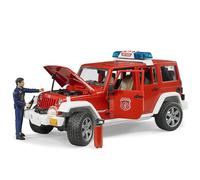Bruder Jeep Wrangler Fire Engine with Fireman - Scale 1/16