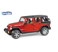Bruder Jeep Wrangler Unlimited Rubicon Off-Road Vehicle Childrens Toy Car Model