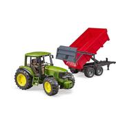 BRUDER John Deere 6920 with Red Tipping Trailer - B102057 - FARM TOY / TRACTOR